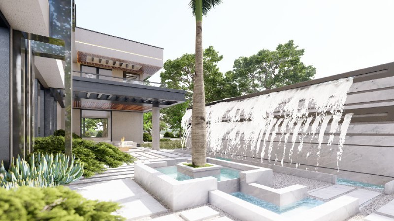 Modern villas